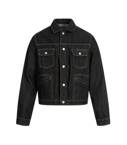 RAW DENIM JACKET | UNDEVELOPED