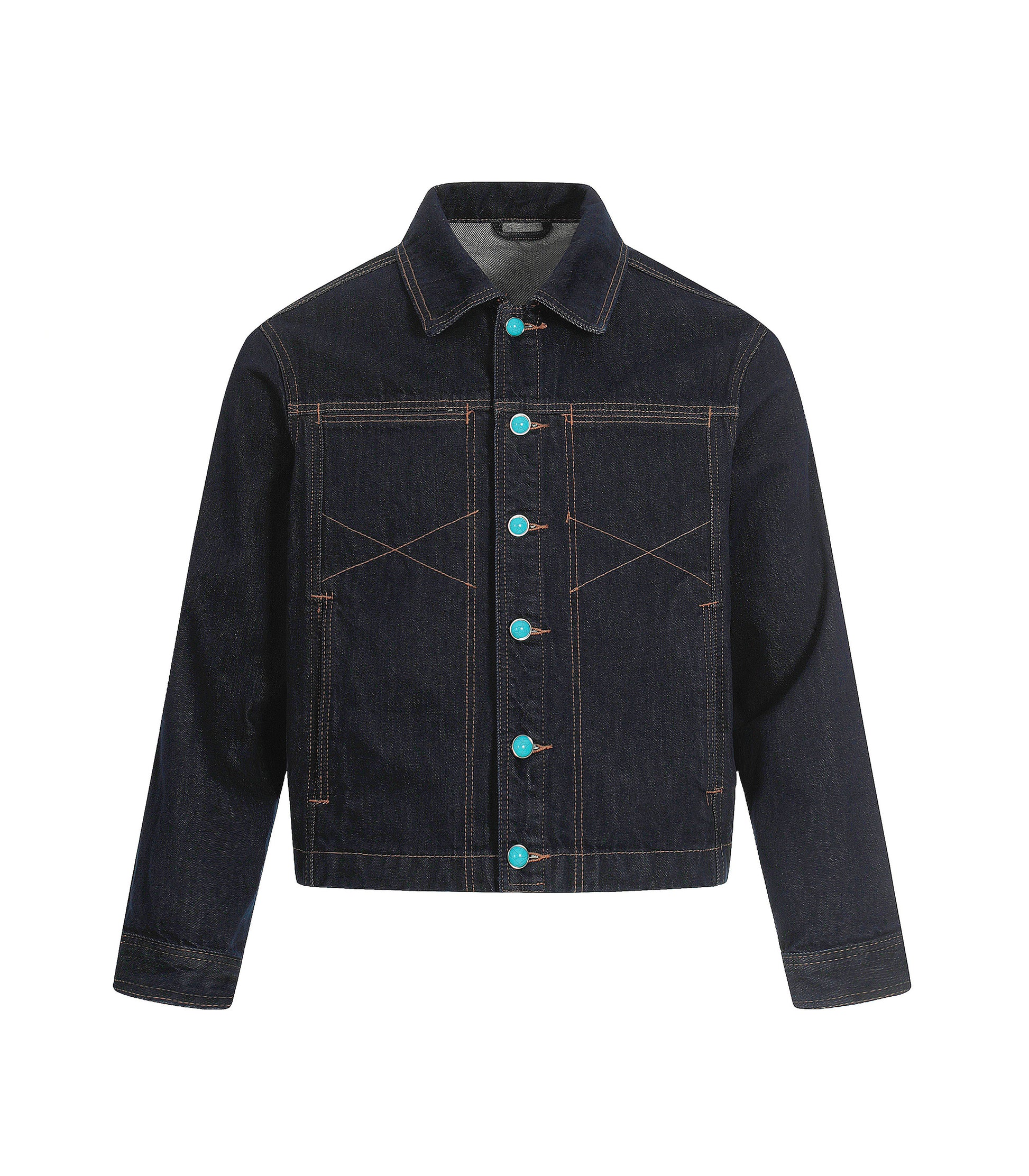 RAW GEMSTONE DENIM JACKET | UNDEVELOPED