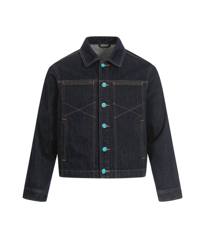 RAW GEMSTONE DENIM JACKET | UNDEVELOPED