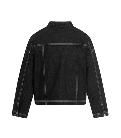 MOTO BUCKLE DENIM JACKET | UNDEVELOPED