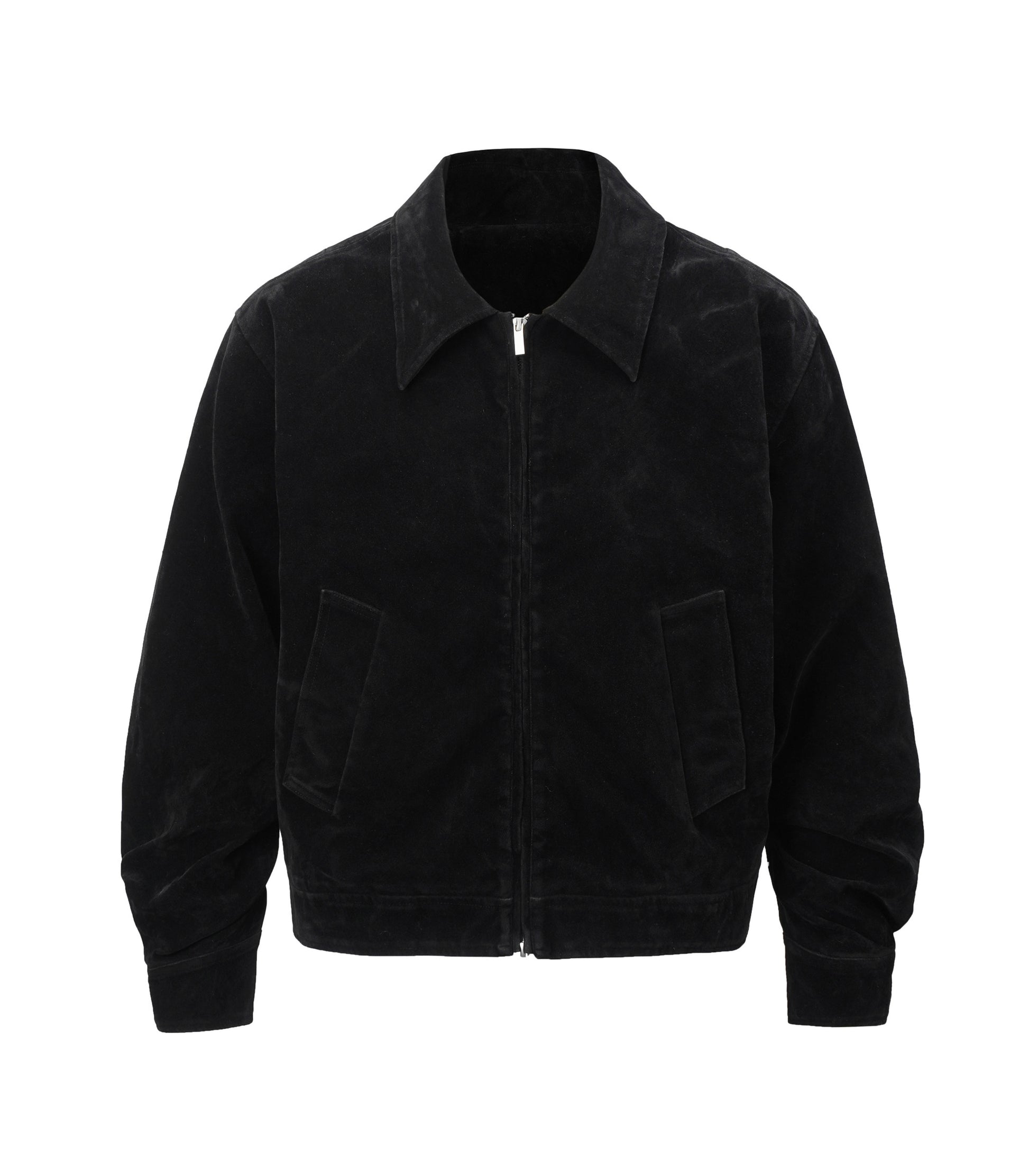 NOIR SUEDE WORK JACKET | UNDEVELOPED