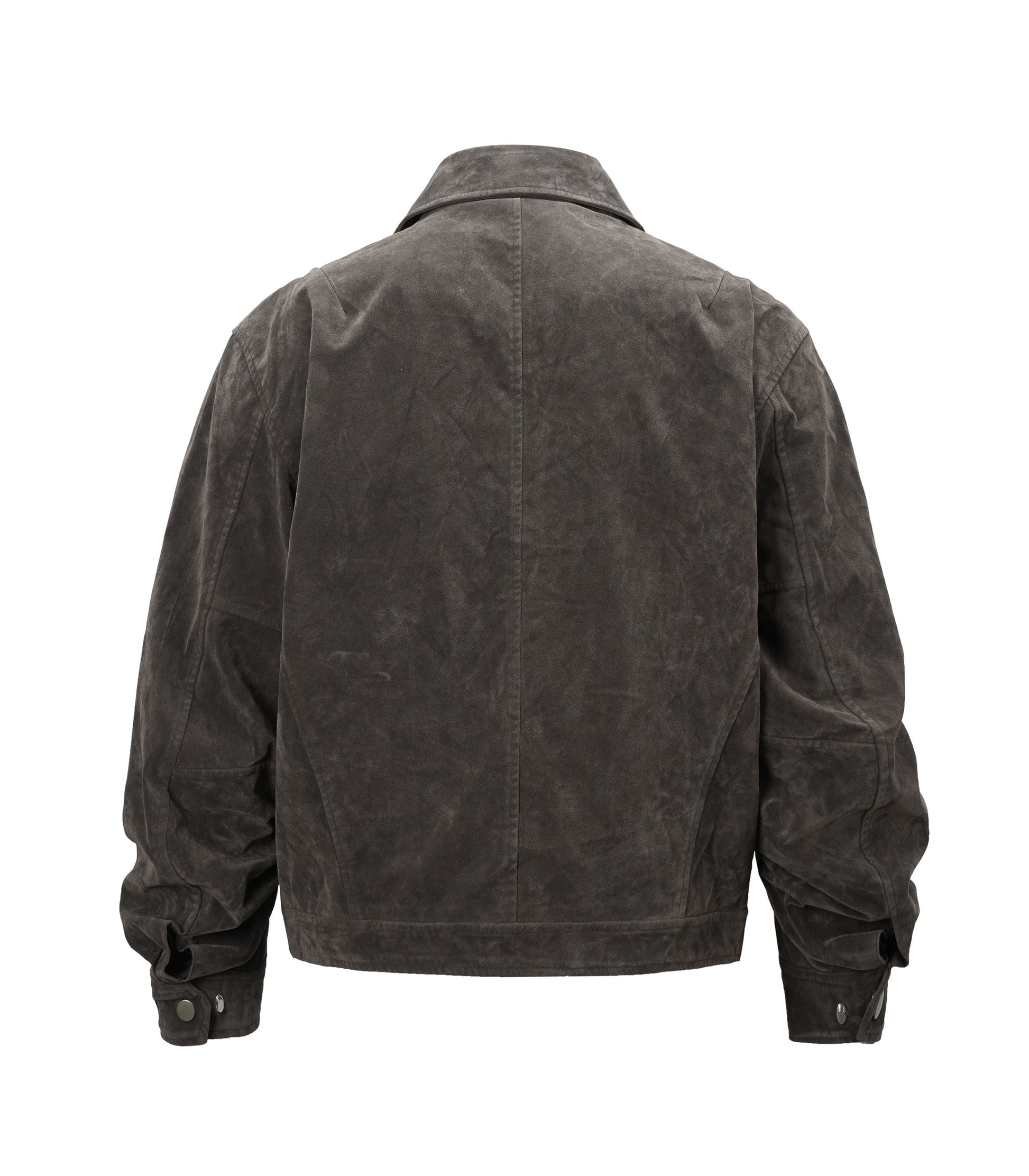 BROWN SUEDE WORK JACKET | UNDEVELOPED