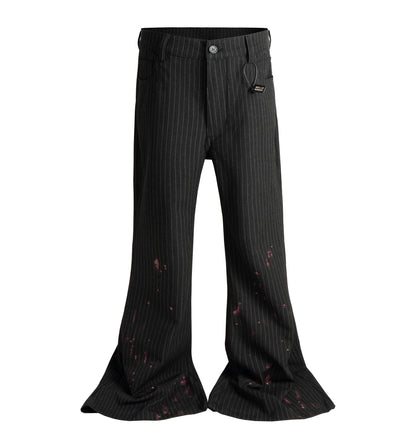 PINSTRIPE FLARE PANTS | UNDEVELOPED