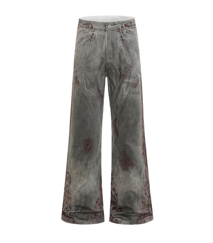 BLOODSTAIN FLARE DENIM | UNDEVELOPED