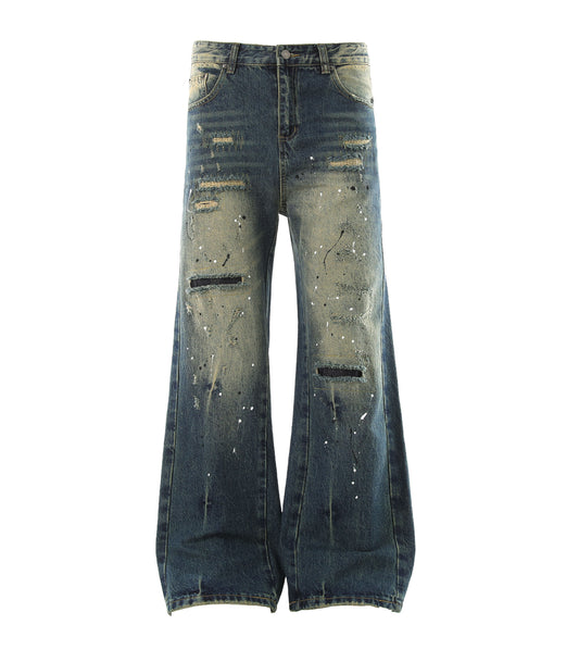 SUTURE PAINTER FLARE DENIM | UNDEVELOPED