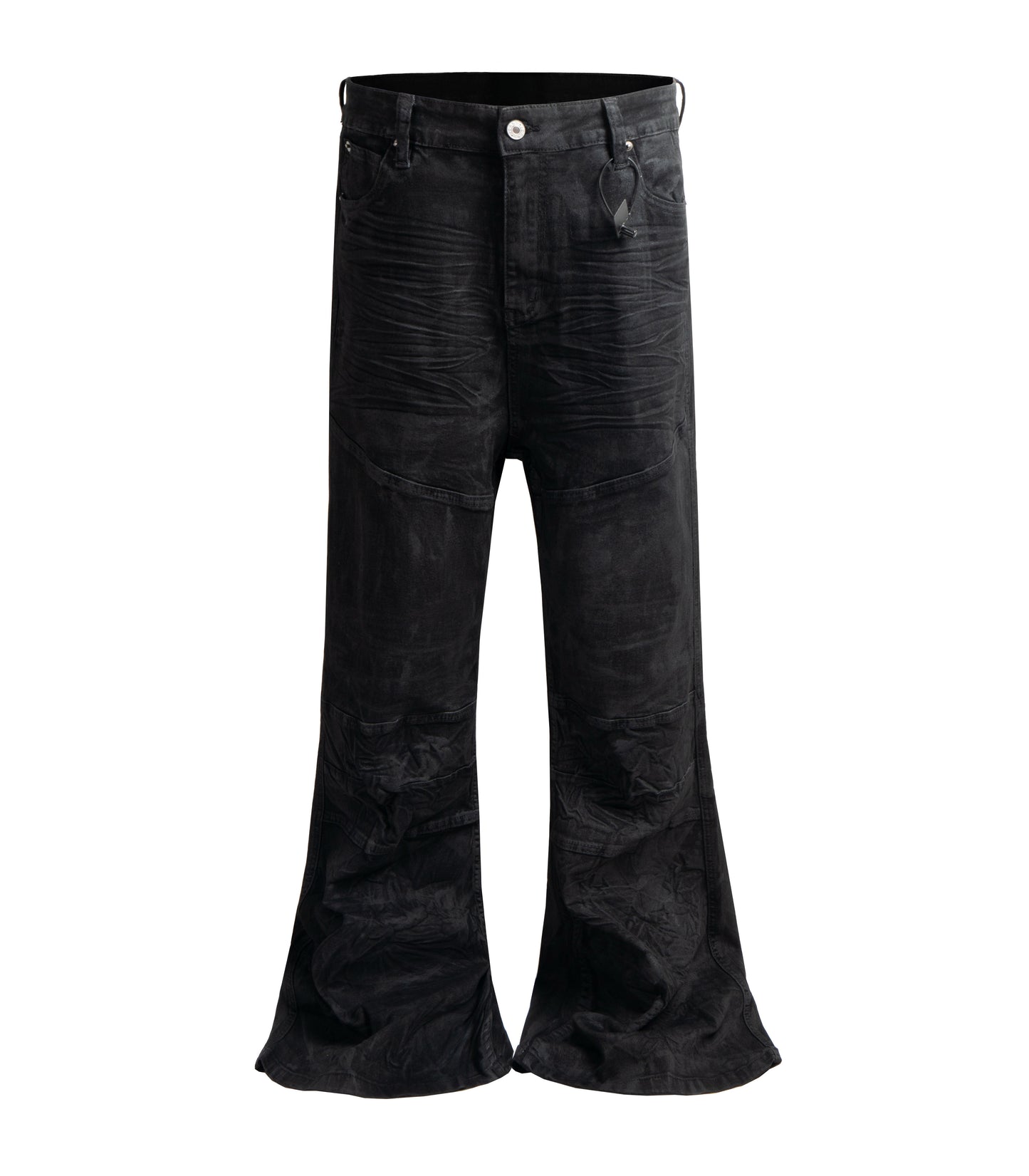 DOUBLE KNEE FLARE DENIM | UNDEVELOPED