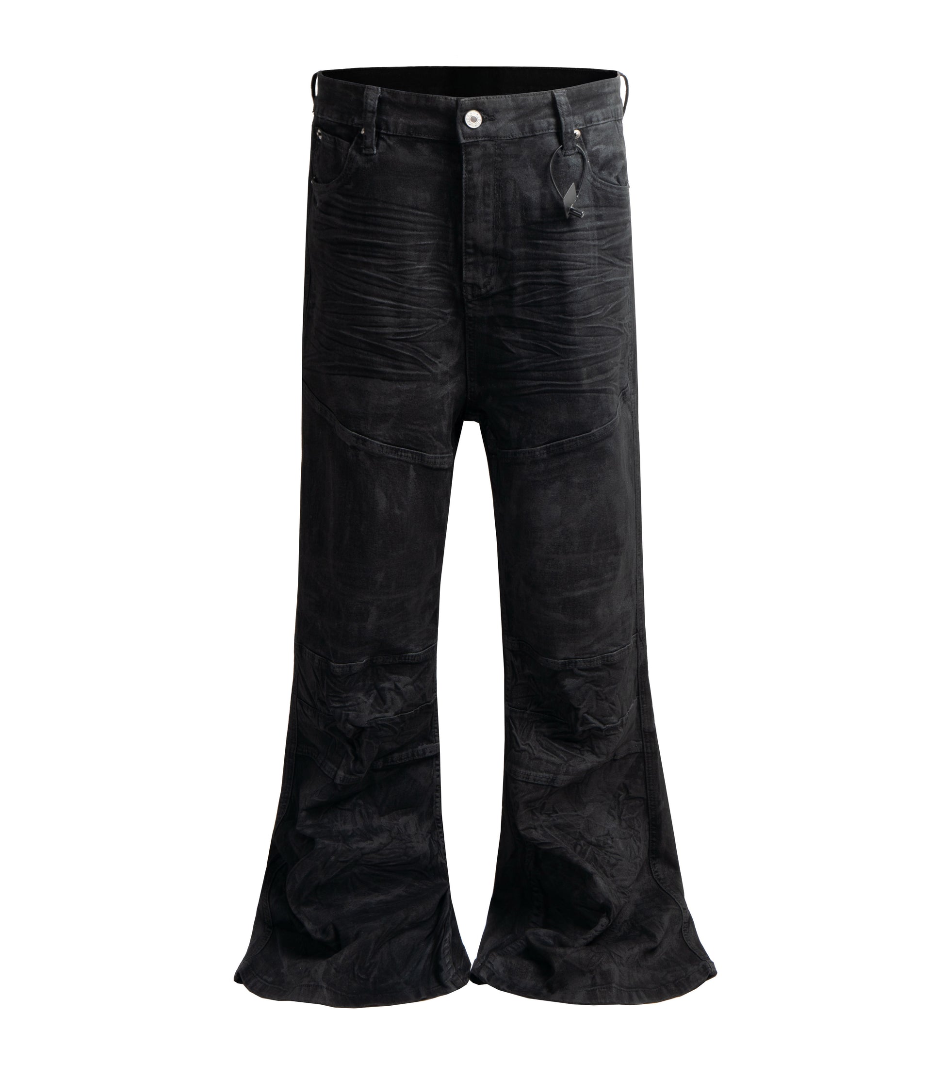 DOUBLE KNEE FLARE DENIM | UNDEVELOPED