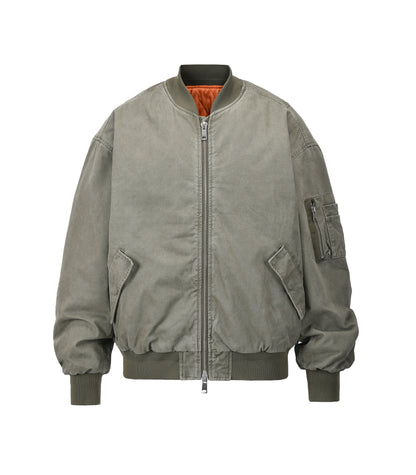VINTAGE BOMBER JACKET MA1 [OLIVE] | UNDEVELOPED