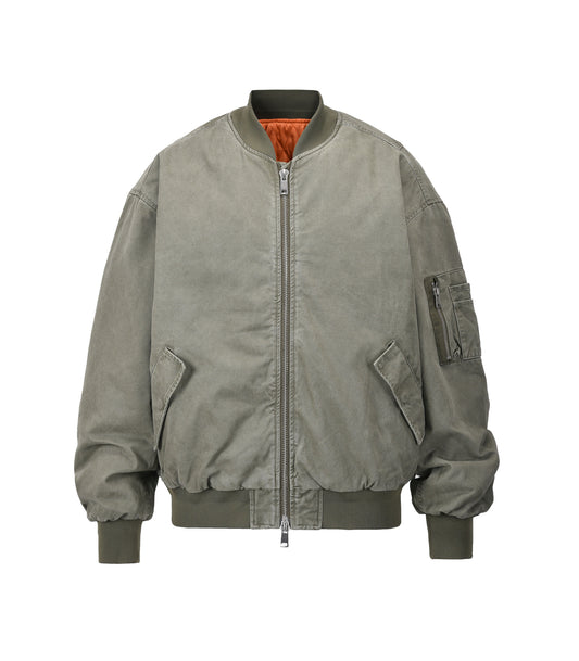 VINTAGE BOMBER JACKET MA1 [OLIVE] | UNDEVELOPED