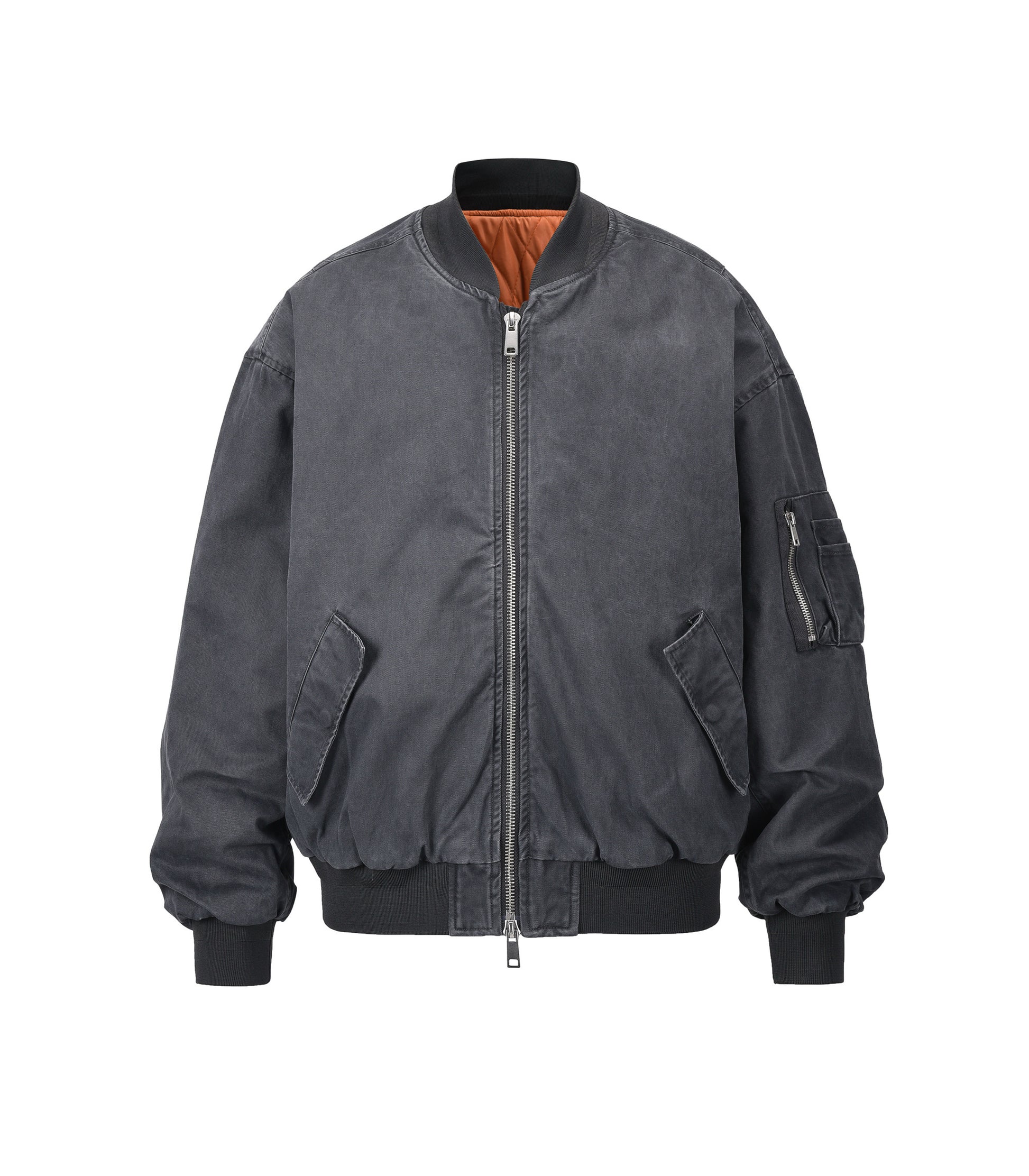 VINTAGE BOMBER JACKET MA1 [BLACK] | UNDEVELOPED