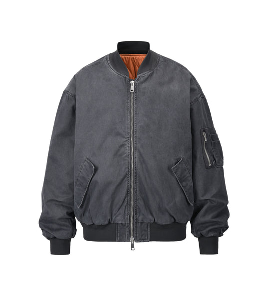 VINTAGE BOMBER JACKET MA1 [BLACK] | UNDEVELOPED