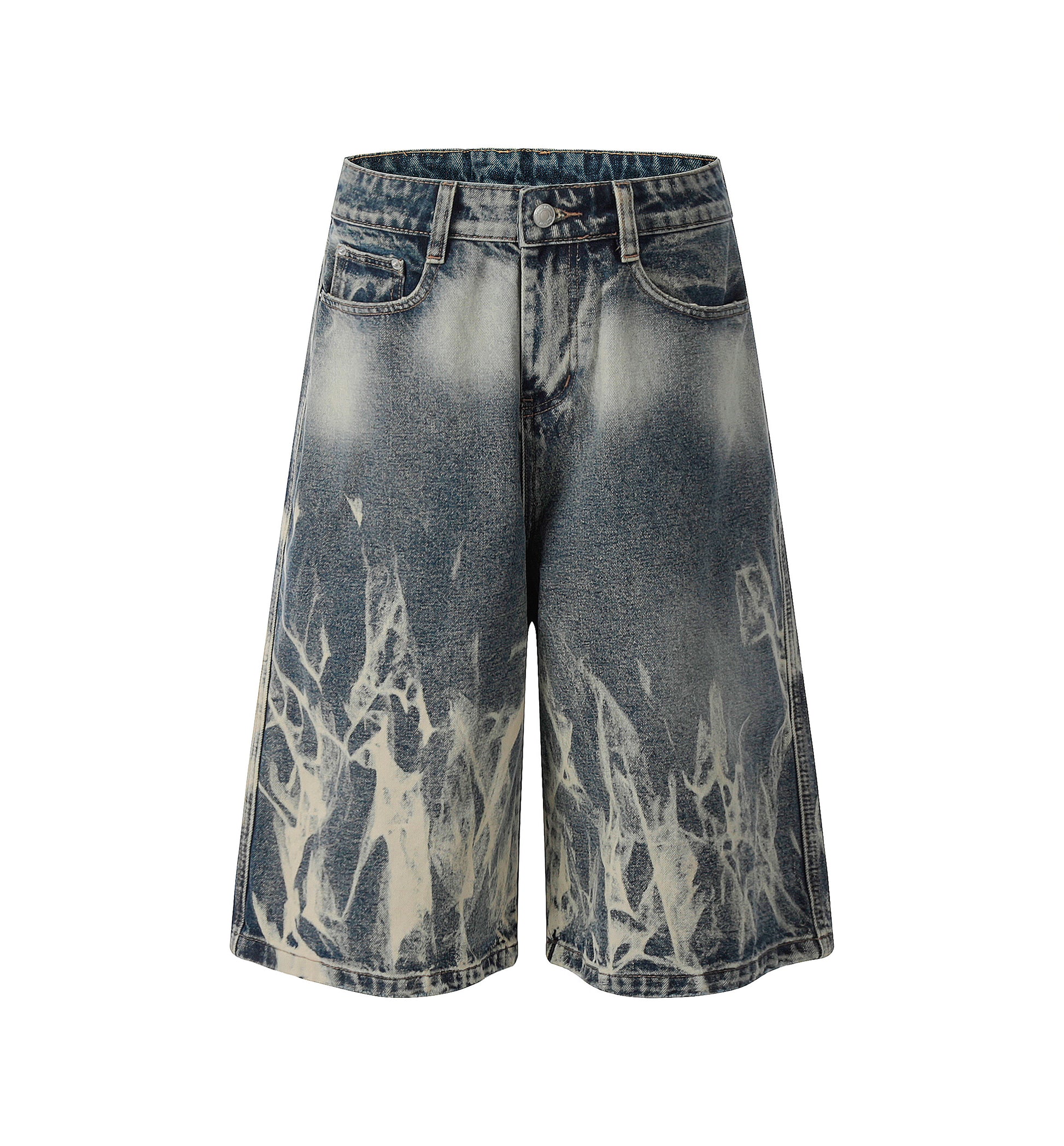 ACID DENIM SHORTS | UNDEVELOPED