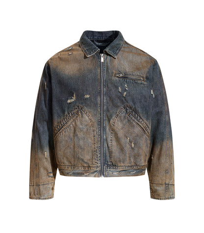 MUD WAX DENIM JACKET | UNDEVELOPED