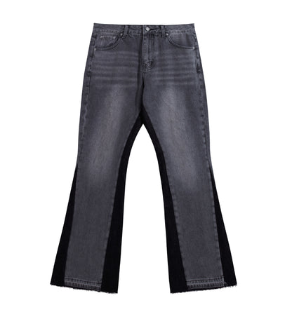 CHARCOAL SPLIT DENIM | UNDEVELOPED