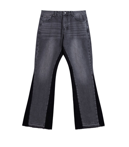 CHARCOAL SPLIT DENIM | UNDEVELOPED