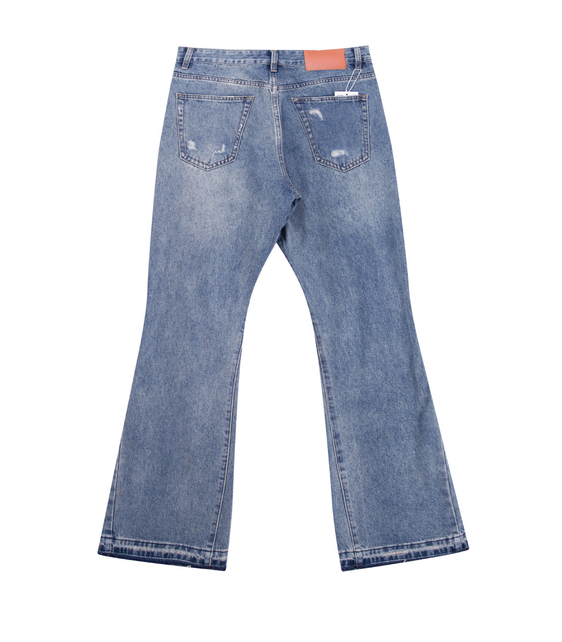 DESTROYED SPLIT DENIM | UNDEVELOPED