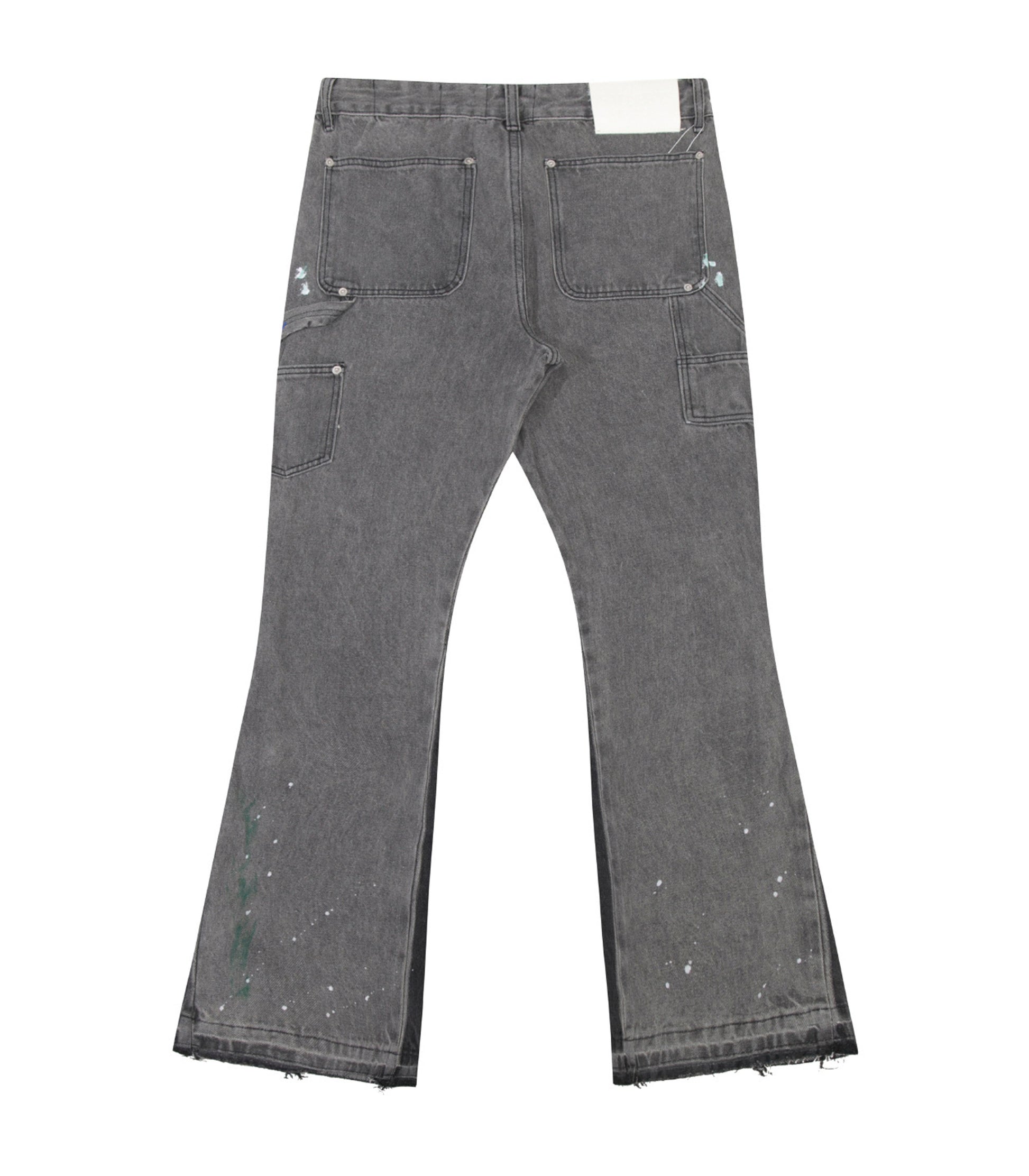 GREY SPLIT PAINTERS DENIM | UNDEVELOPED