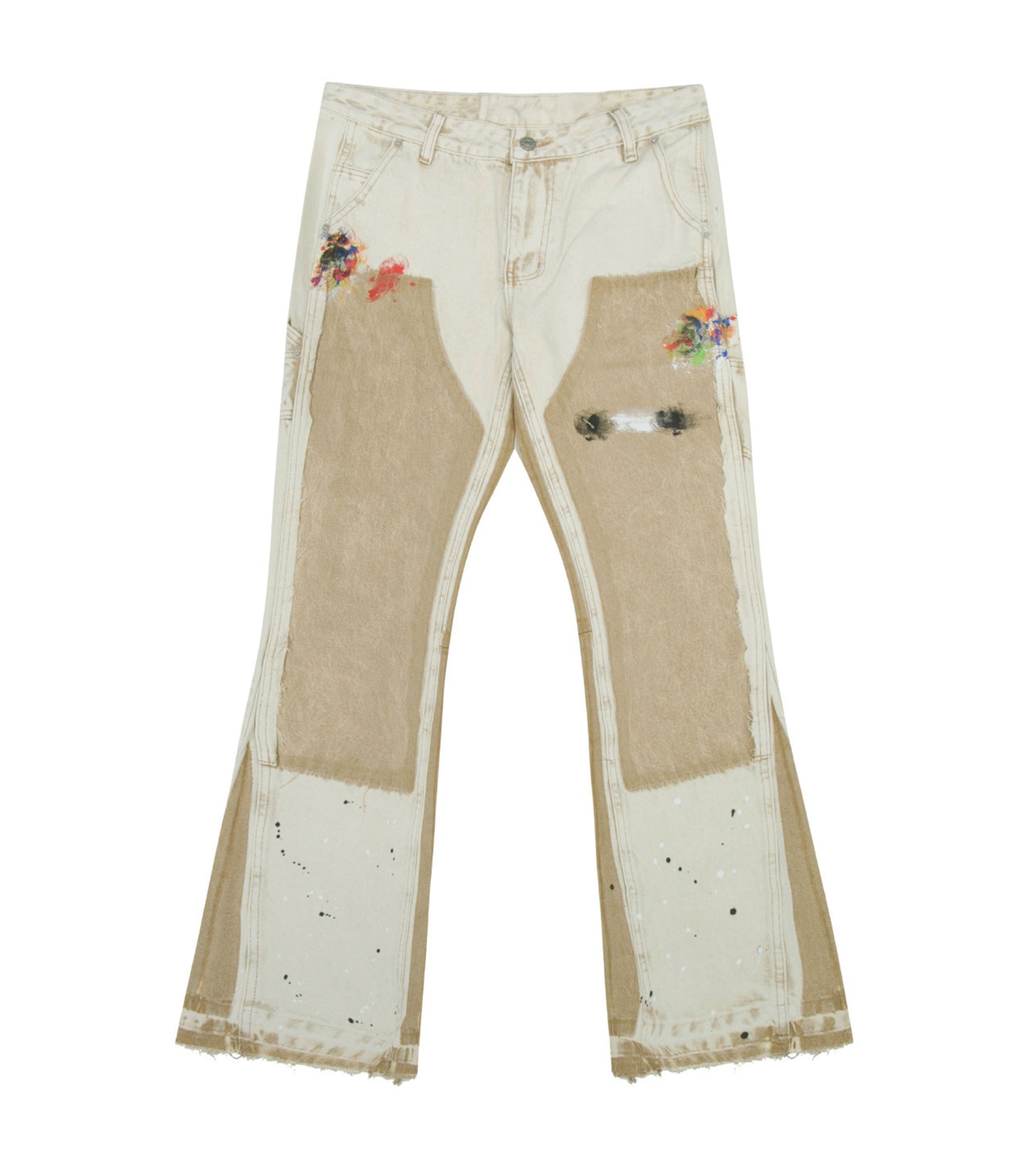 SAND SPLIT PAINTERS DENIM | UNDEVELOPED