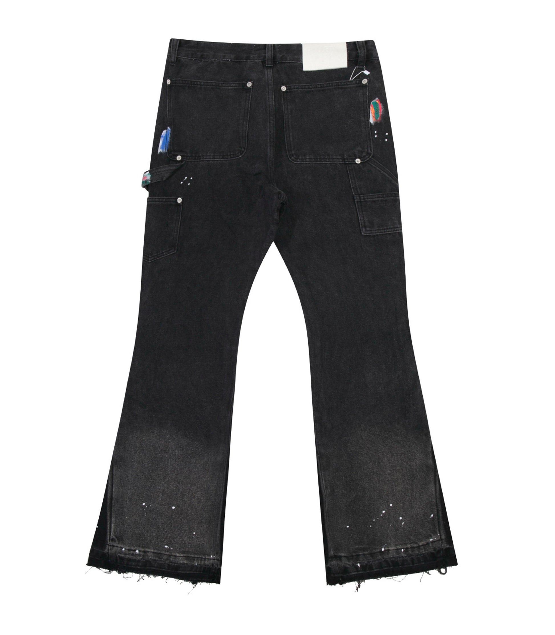NOIR SPLIT PAINTERS DENIM | UNDEVELOPED
