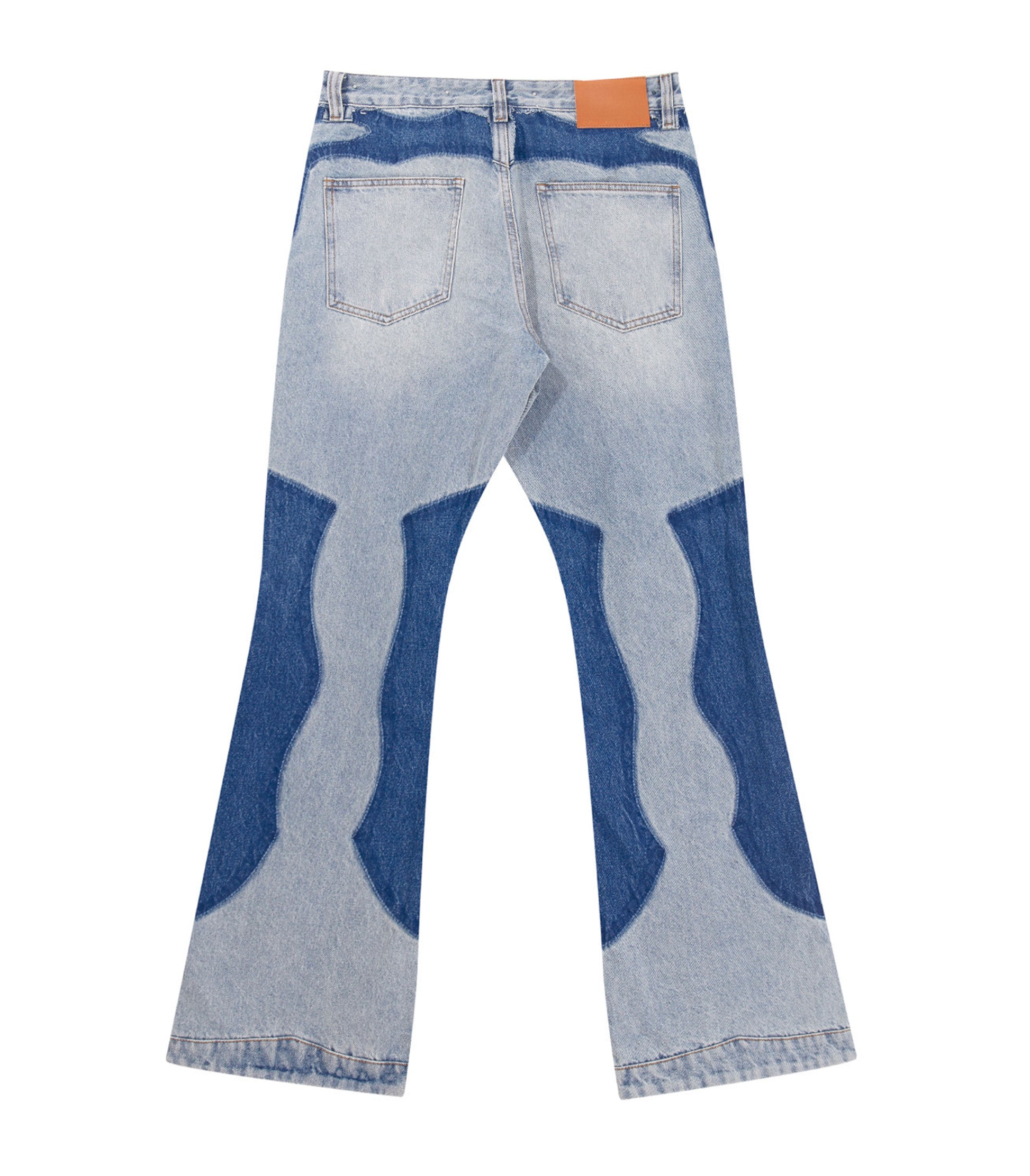 AZUL SPLIT PATCHWORK DENIM | UNDEVELOPED