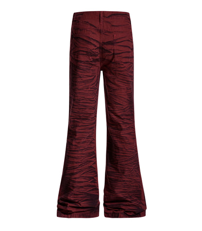 RED TIGER FLARE DENIM | UNDEVELOPED