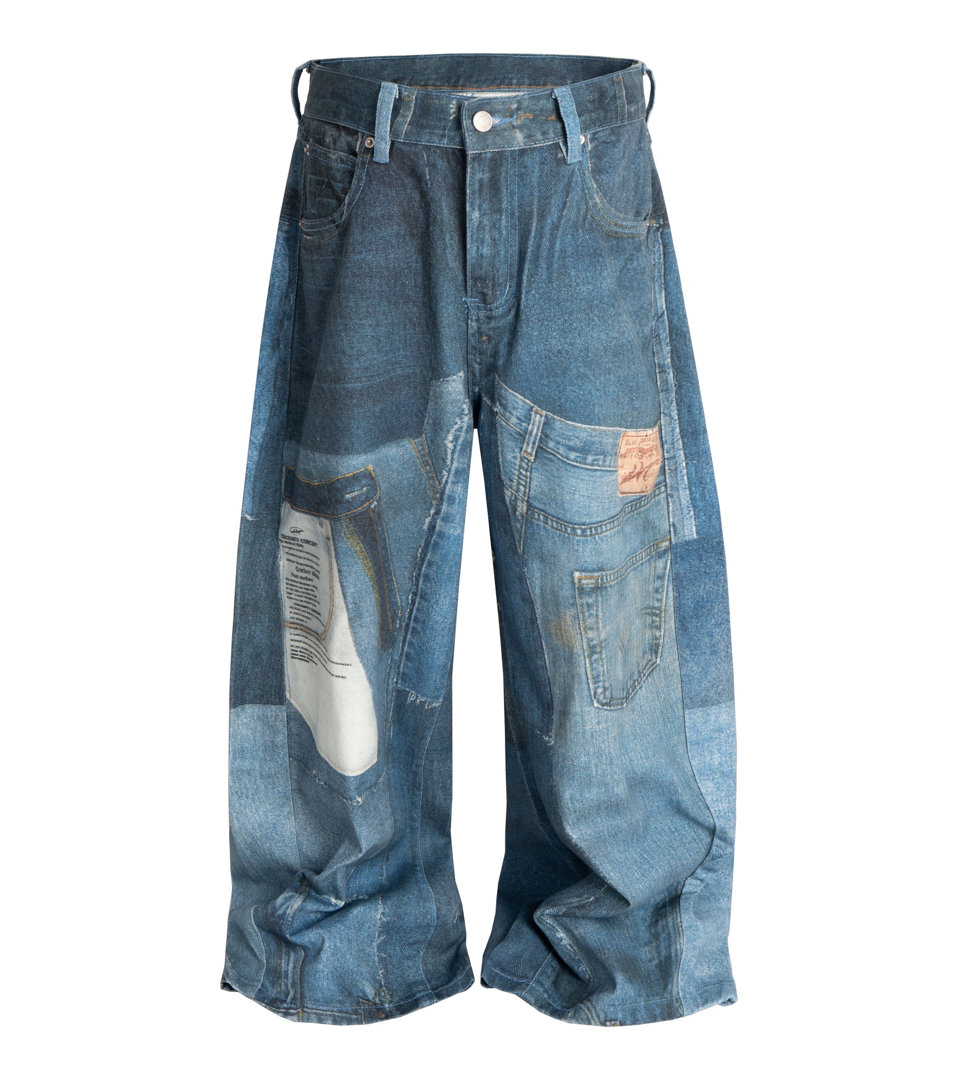 MULTI-PRINT DENIM | UNDEVELOPED