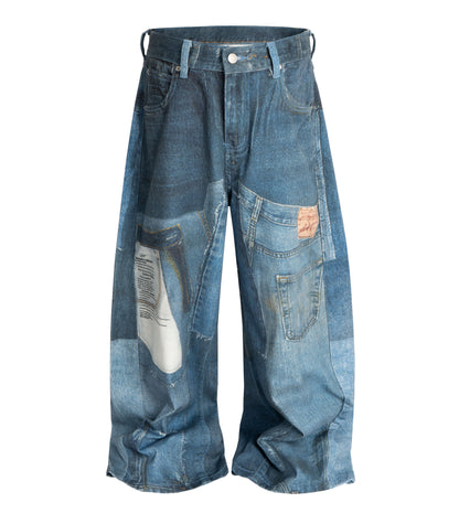 MULTI-PRINT DENIM | UNDEVELOPED