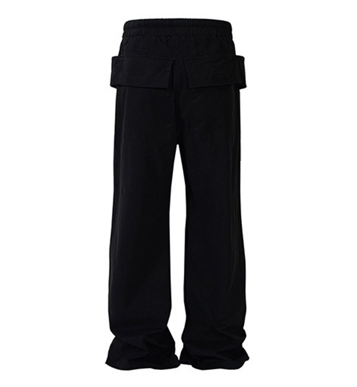 DROP CROTCH DRAWSTRING CARGO PANTS