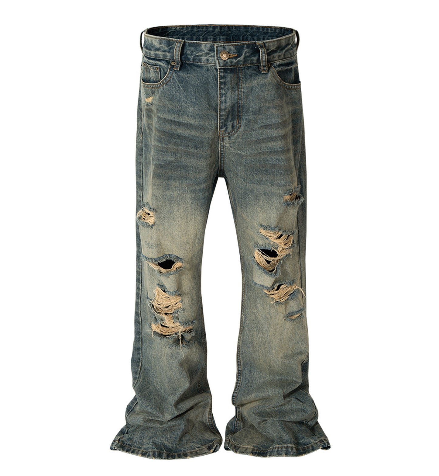 SANDWASH DISTRESSED DENIM