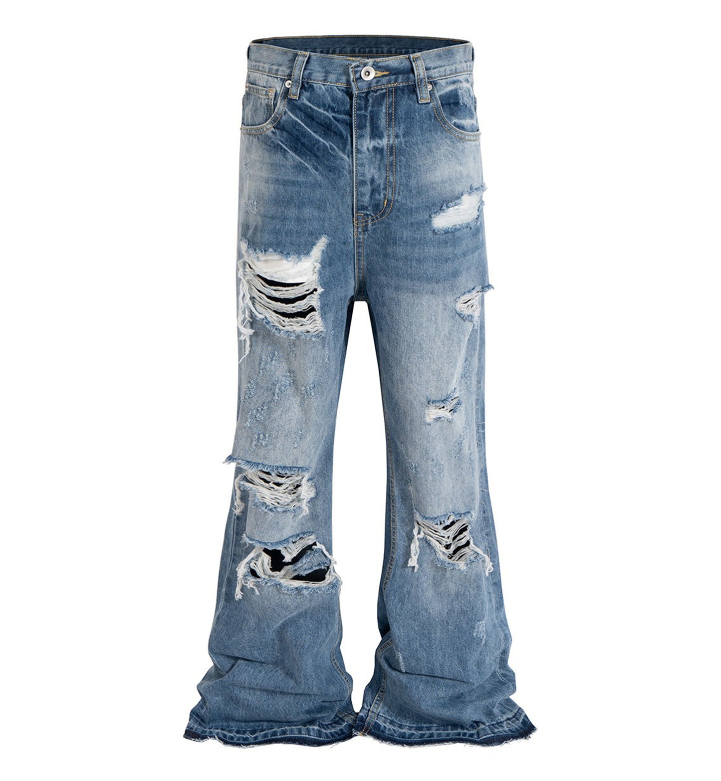 AZUL DESTRUCTION DENIM