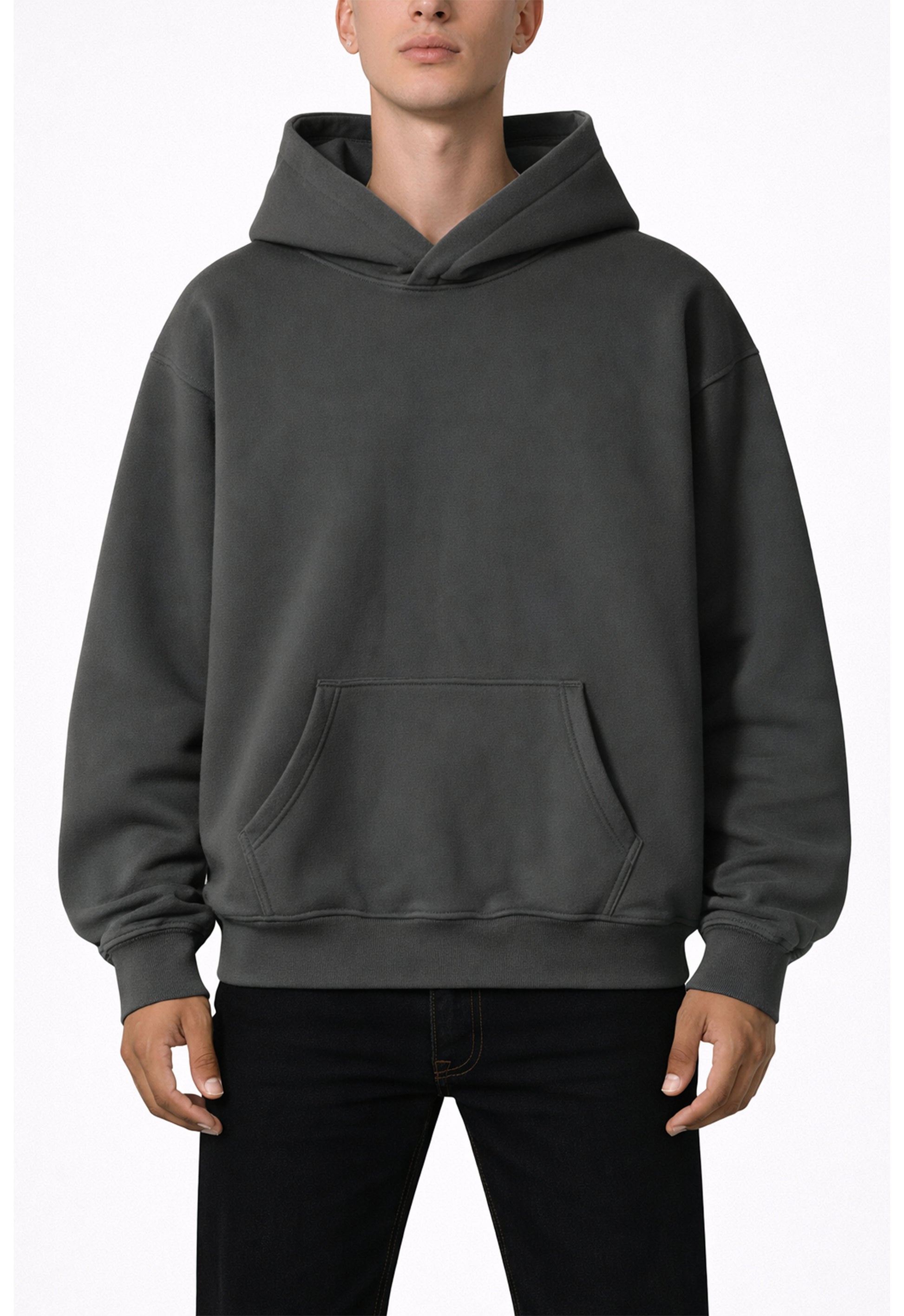 CHARCOAL HOODIE | STREETWEAR APPAREL | UNDEVELOPED