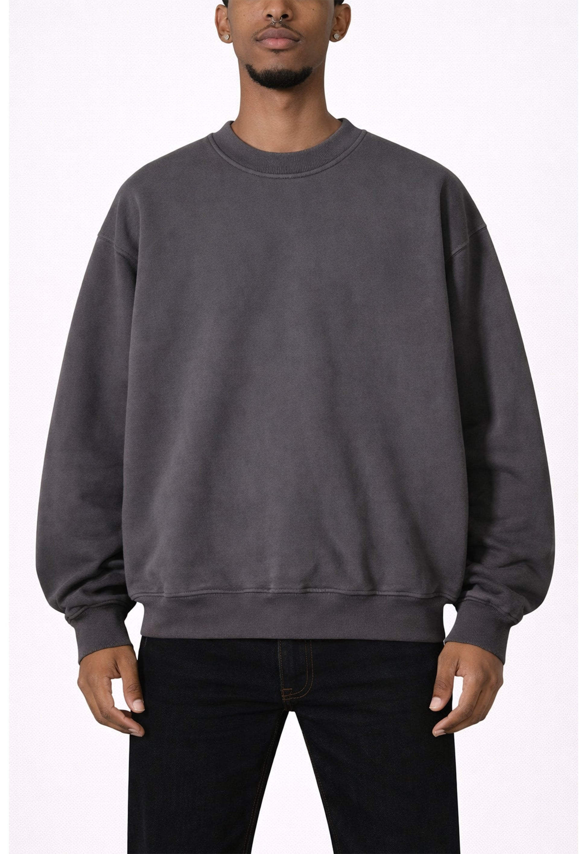 GREY VINTAGE CREWNECK hoodies | STREETWEAR APPAREL | UNDEVELOPED