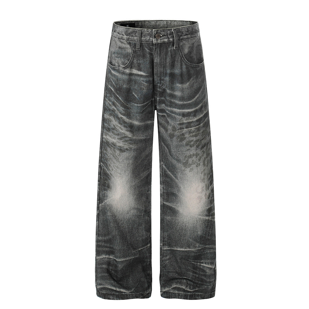 NOIR MARBLE DENIM