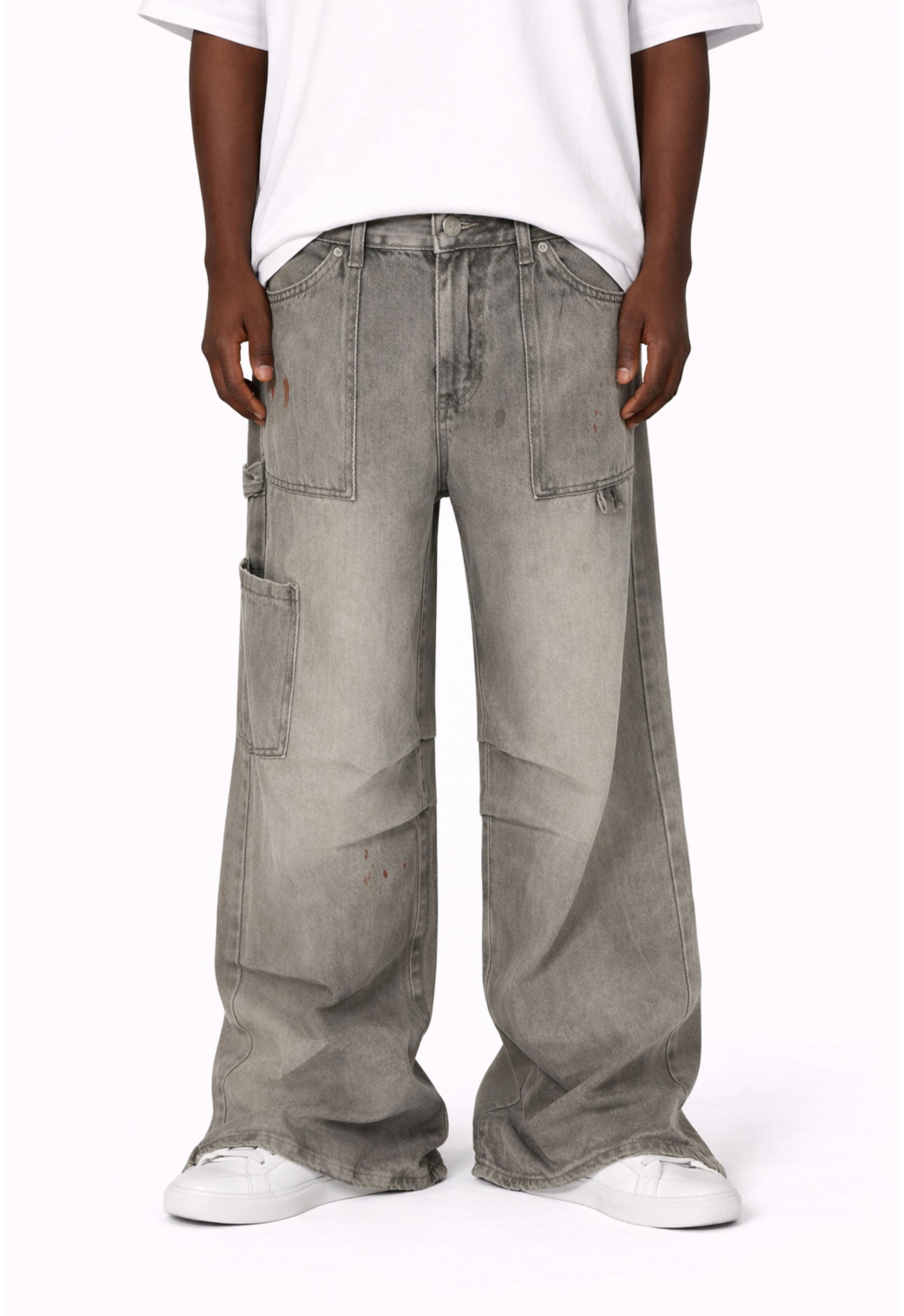 WIDEBOY WOLF CARGO DENIM Cargo Pants | STREETWEAR APPAREL | UNDEVELOPED