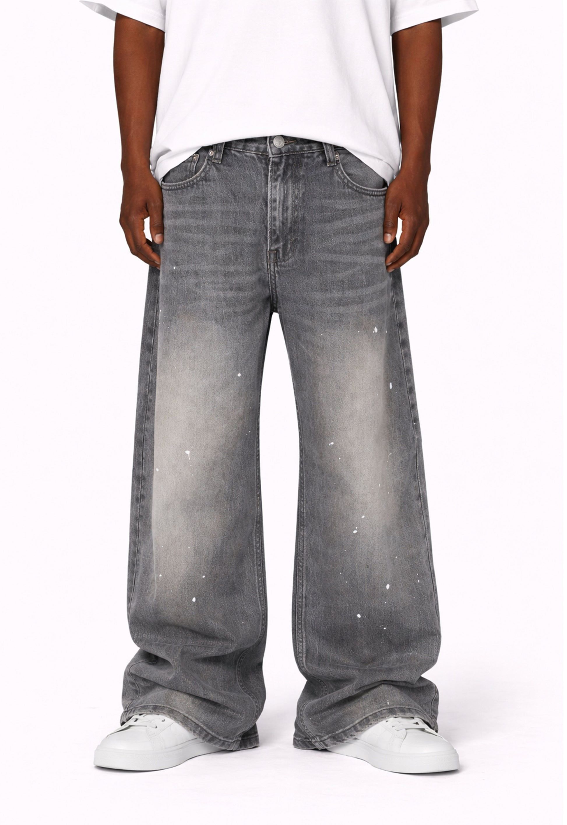 SLATE WIDEBOY SPLATTER DENIM denim | STREETWEAR APPAREL | UNDEVELOPED