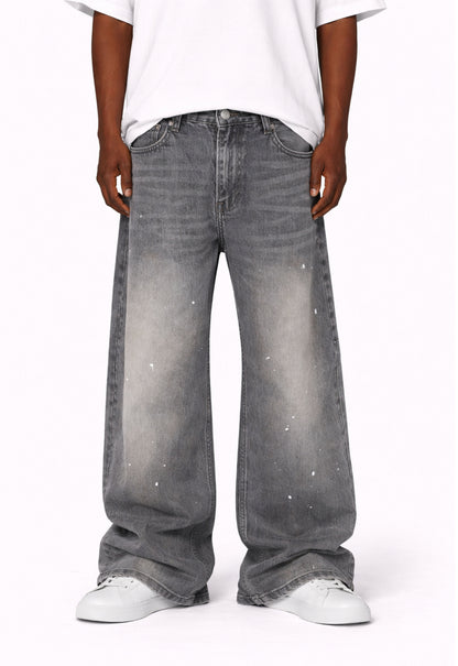 SLATE WIDEBOY SPLATTER DENIM denim | STREETWEAR APPAREL | UNDEVELOPED