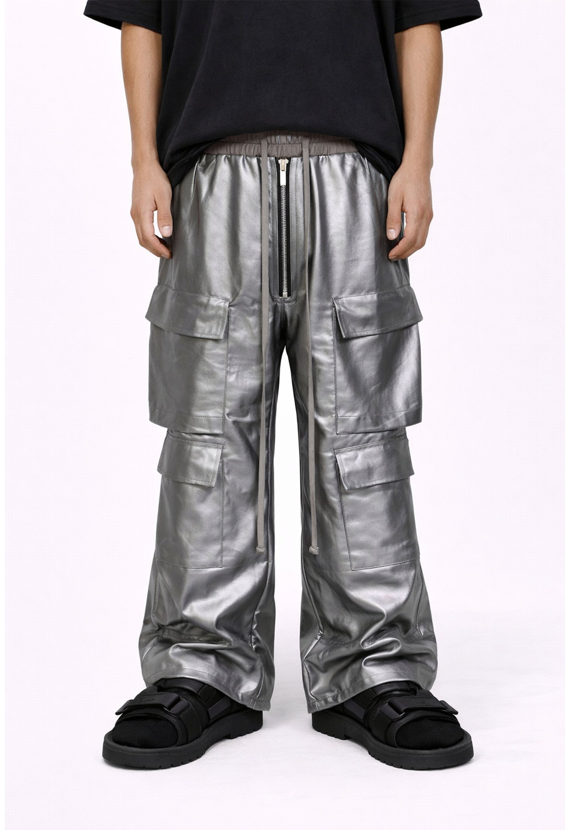 METTALIC FLOW CARGO PANTS cargo pants | STREETWEAR APPAREL | UNDEVELOPED
