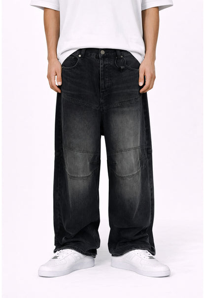 NOIR BAGGY BIKER DENIM Denim | STREETWEAR APPAREL | UNDEVELOPED