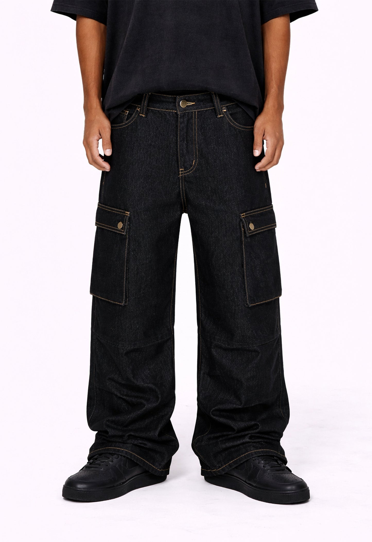 RAW CARGO DENIM cargo pants | STREETWEAR APPAREL | UNDEVELOPED