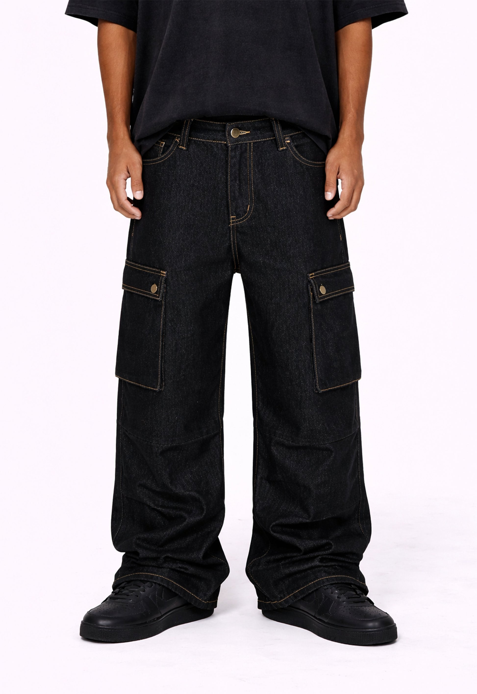 RAW CARGO DENIM cargo pants | STREETWEAR APPAREL | UNDEVELOPED