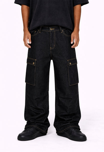 RAW CARGO DENIM cargo pants | STREETWEAR APPAREL | UNDEVELOPED