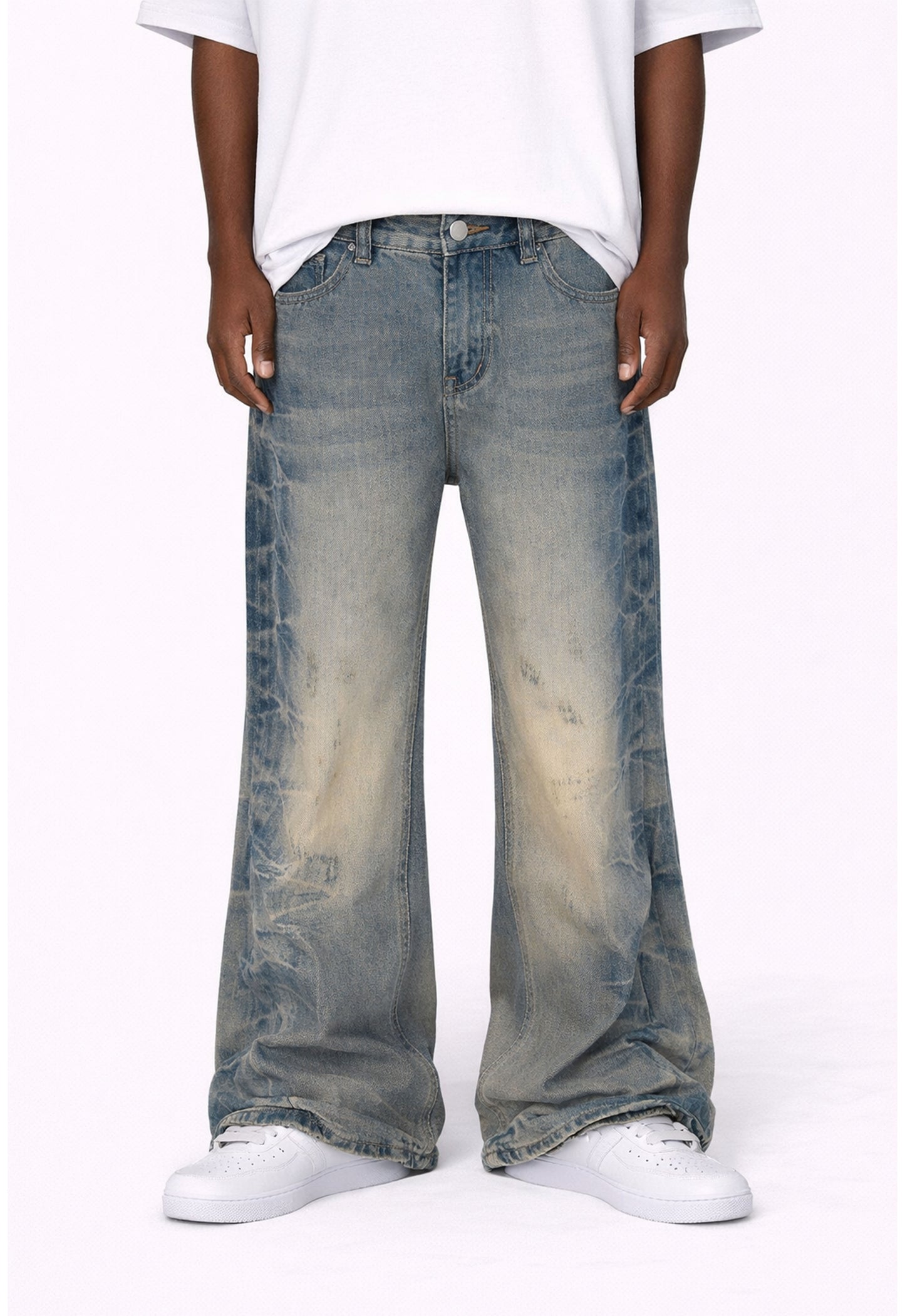 RIPPLE FLARE DENIM Denim | STREETWEAR APPAREL | UNDEVELOPED