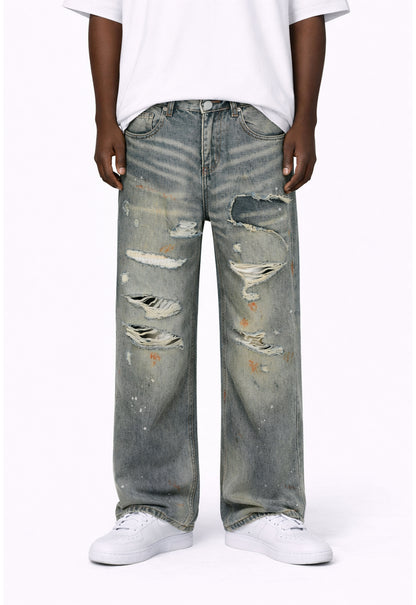 CLASSIC DESTROYED DENIM denim | STREETWEAR APPAREL | UNDEVELOPED