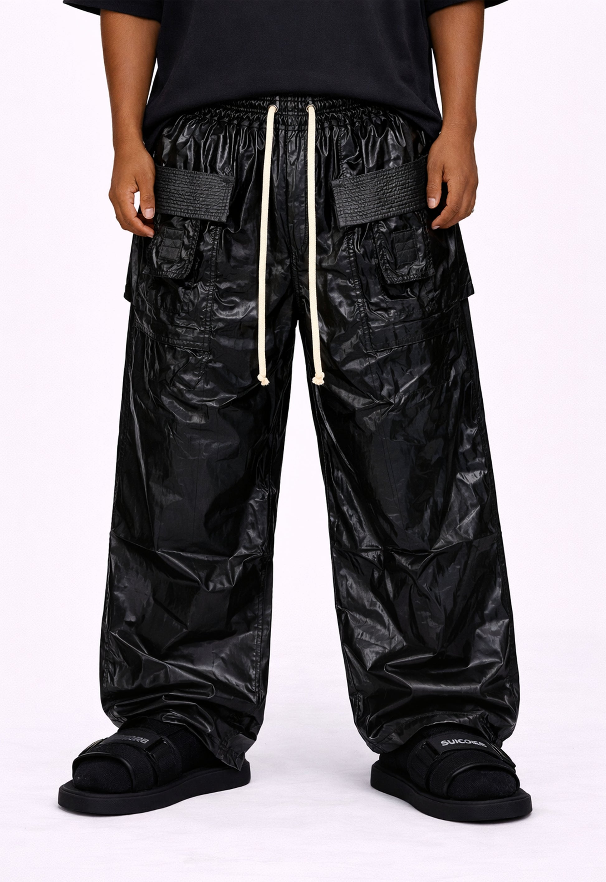 SHINE DROP CROTCH PANTS cargo pants | STREETWEAR APPAREL | UNDEVELOPED