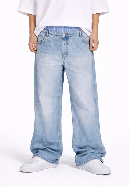 CONTRAST BOXER DENIM denim | STREETWEAR APPAREL | UNDEVELOPED