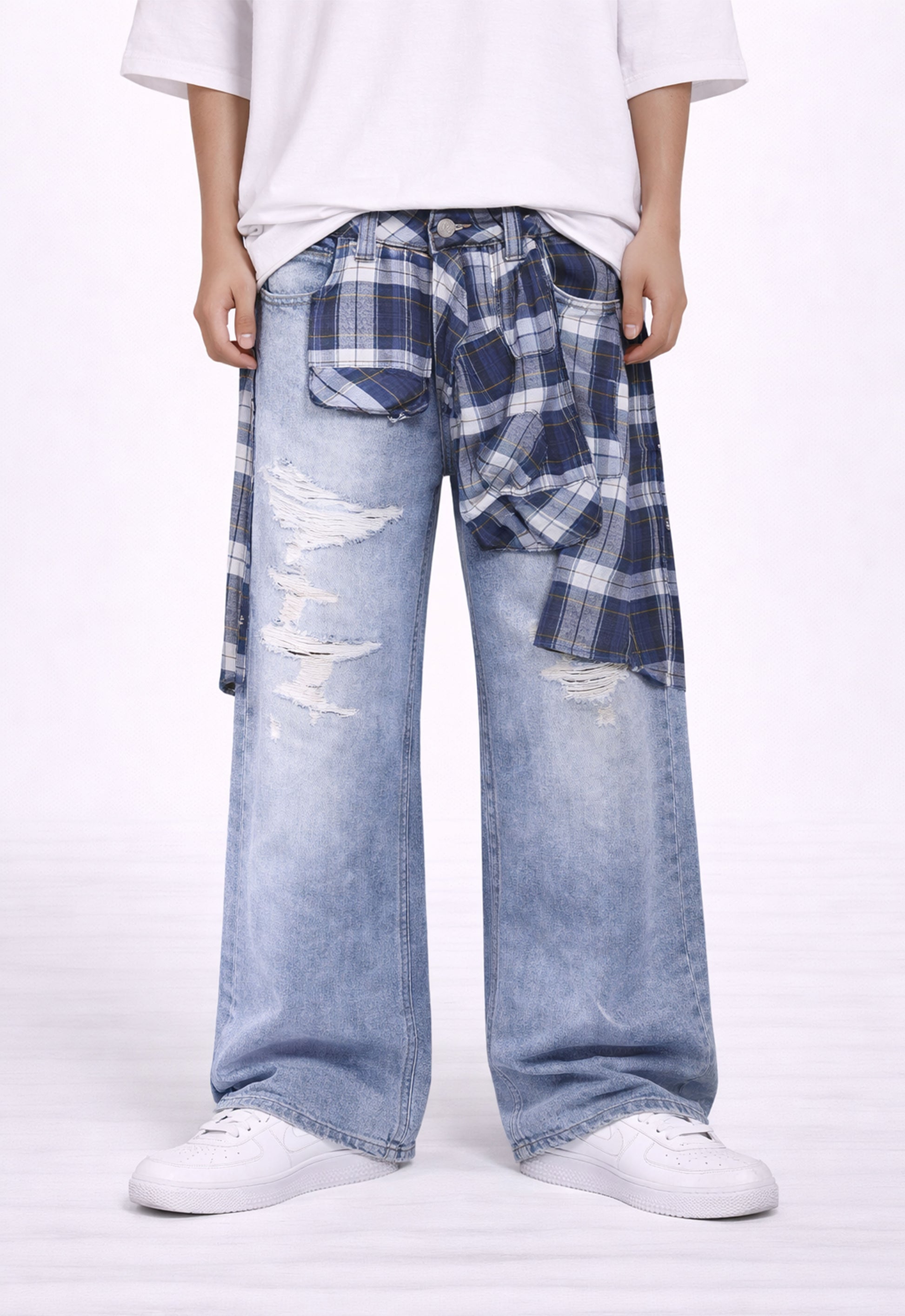FLANNEL DENIM denim | STREETWEAR APPAREL | UNDEVELOPED