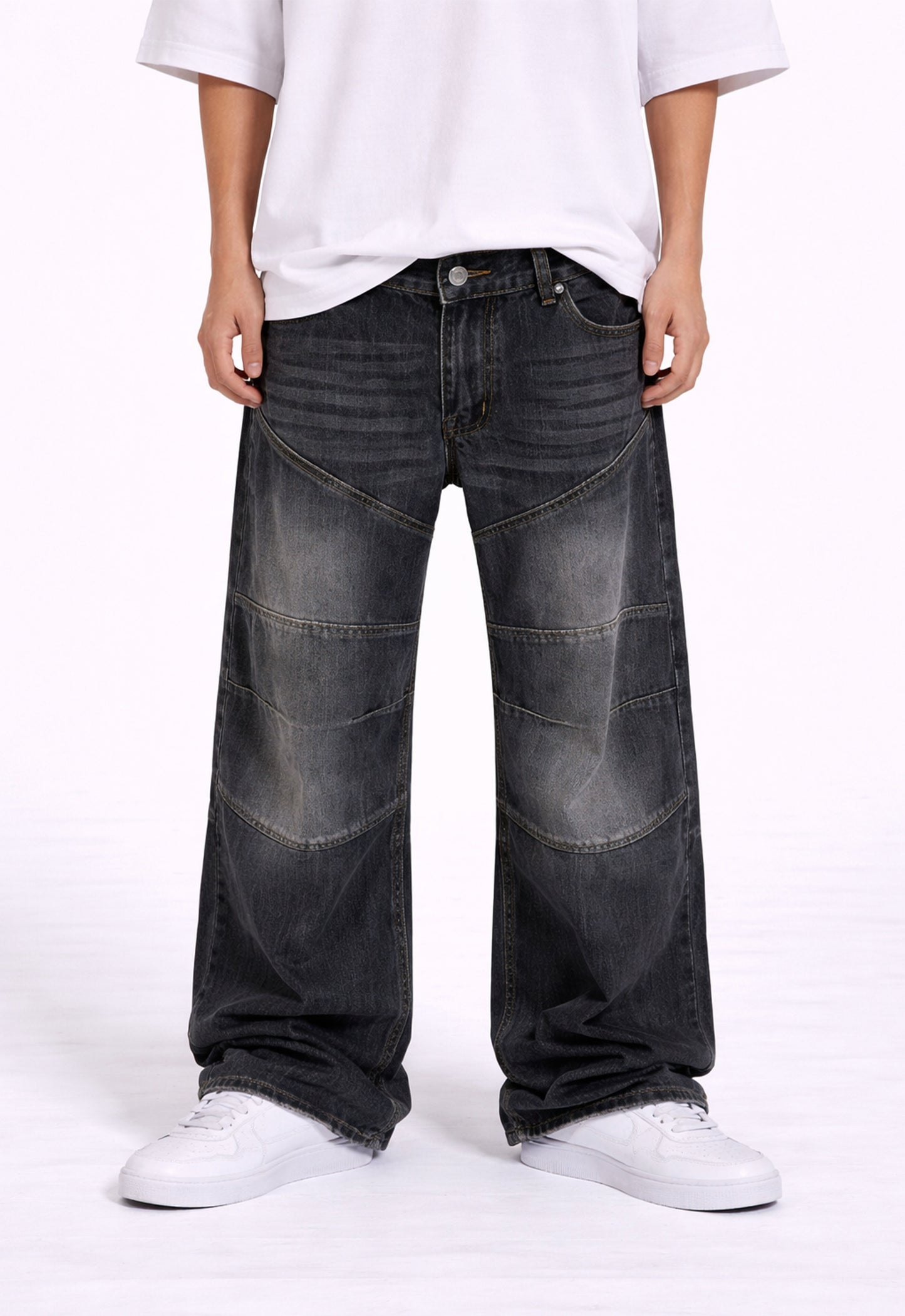 NOIR PANEL DENIM Denim | STREETWEAR APPAREL | UNDEVELOPED