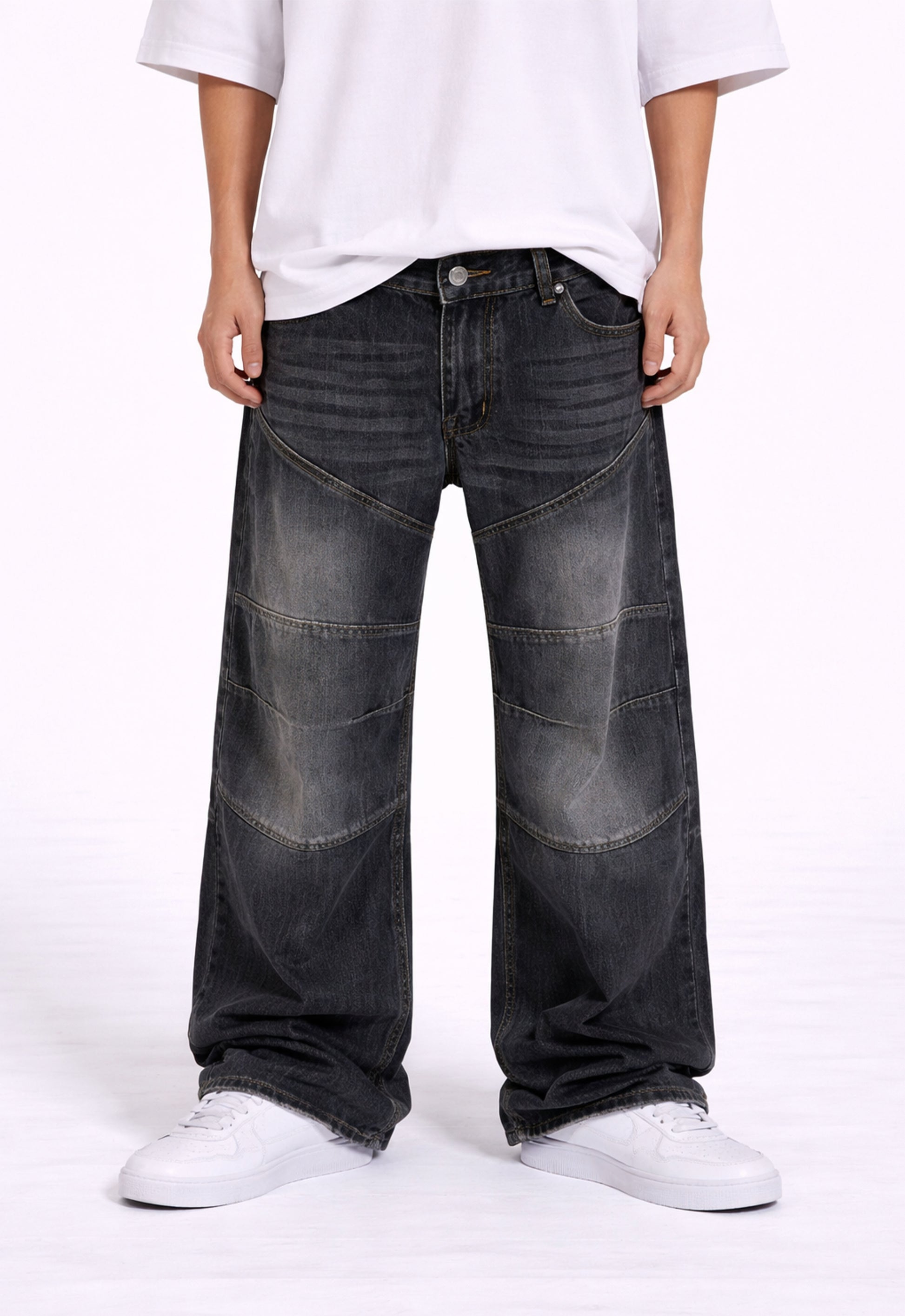 NOIR PANEL DENIM Denim | STREETWEAR APPAREL | UNDEVELOPED