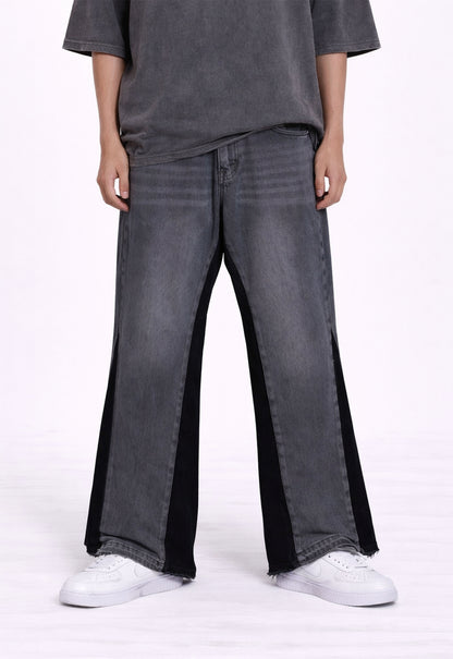 CHARCOAL SPLIT DENIM denim | STREETWEAR APPAREL | UNDEVELOPED