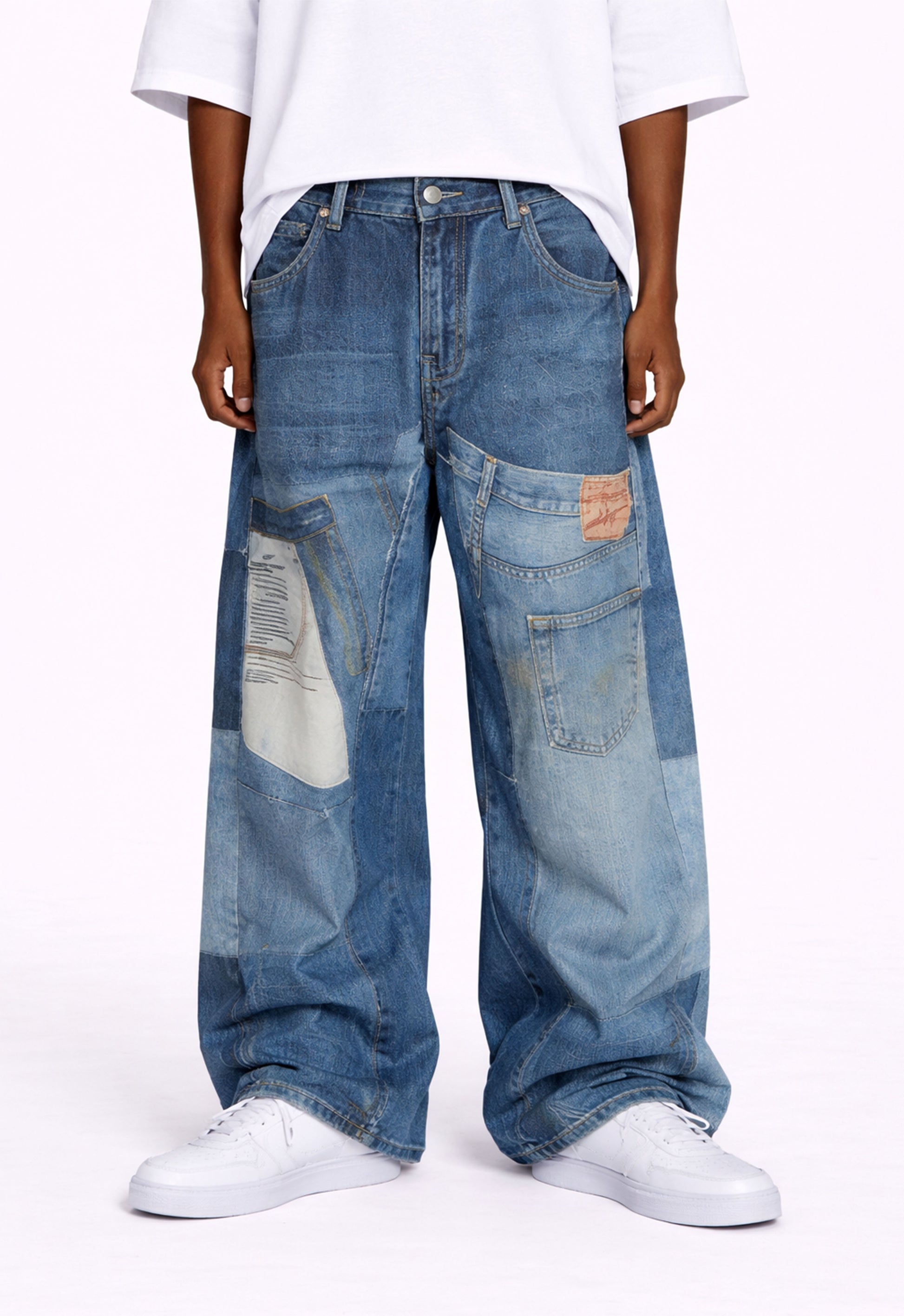 MULTI-PRINT DENIM Denim | STREETWEAR APPAREL | UNDEVELOPED